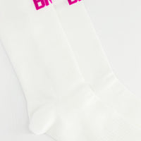 BRC Pro Sock - White & Pink
