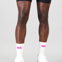 BRC Pro Sock - White & Pink