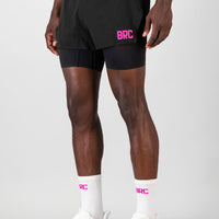 SprintRacer Men's 2-in-1 Pro Short - Black