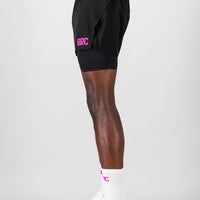SprintRacer Men's 2-in-1 Pro Short - Black