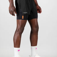 SprintRacer Men's 2-in-1 Pro Short - Black