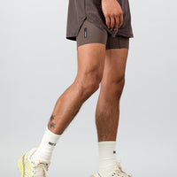 Chase The Horizon 2-in-1 Short - Brown