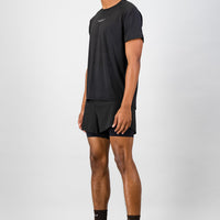 Venture Men's 2-in-1 Run Short - Black