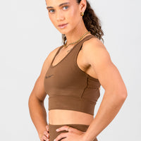 Momentum Sports Bra - Clay