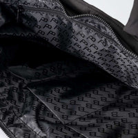 Quilted Tote Bag - Black